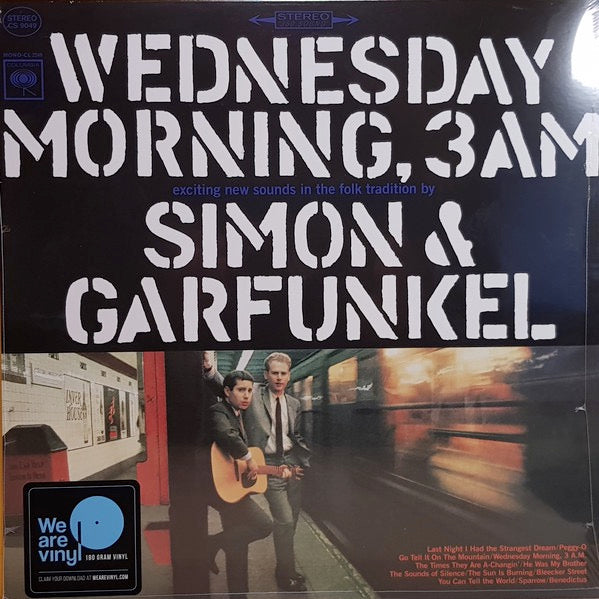 Image of Front Cover of LP - NEW/NEW - SIMON & GARFUNKEL, Wednesday Morning, 3 A.M. (Columbia ; CS 9049, Europe 2018 Reissue, Download Code), ,  - 1036162E