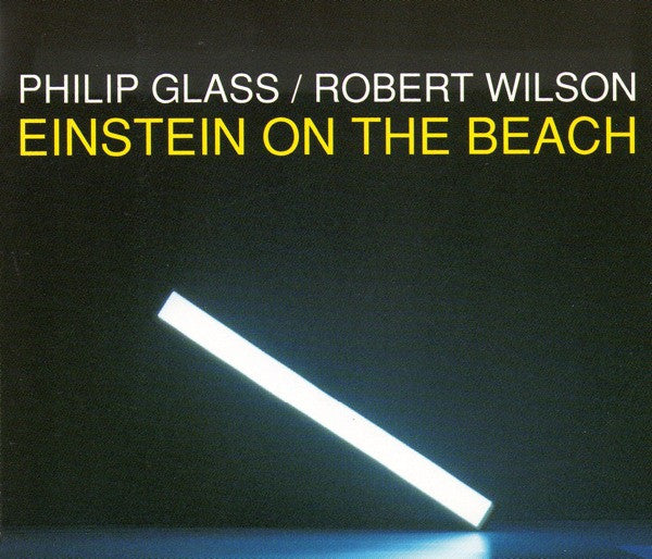 Image of Front Cover of 3xCD - VG+/VG+ - PHILIP GLASS & ROBERT WILSON, Einstein On The Beach (Elektra; 7559793232, Germany 1983, Box Set, Booklet), ,  - 3836096E