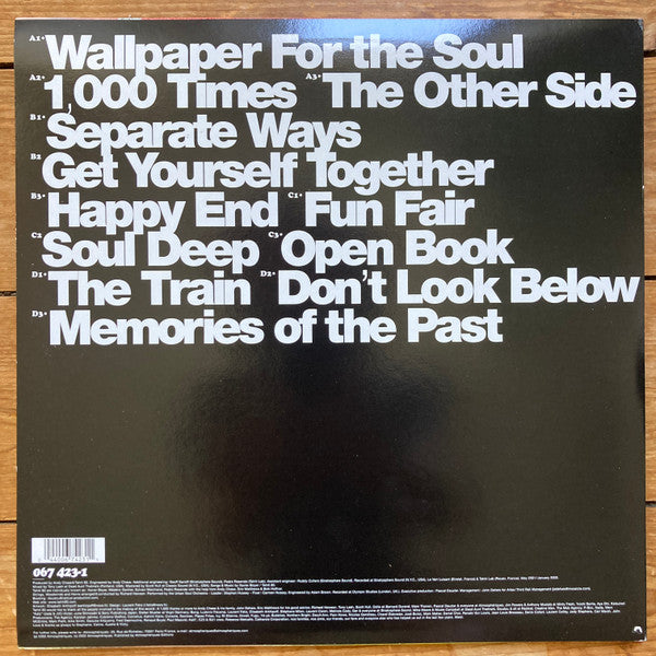Image of Back Cover of 2xLP - VG/VG+ - TAHITI 80, Wallpaper For The Soul (Atmosph�riques; 067 423-1, France 2002, 2 Inners), Minor edge wear.,  - 4216230C