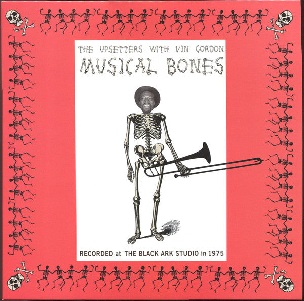 Image of Front Cover of LP - VG/VG+ - THE UPSETTERS WITH VIN GORDON, Musical Bones (Studio 16 ; STU 16 LP 015, UK 2020 Reissue), ,  - 2446166S