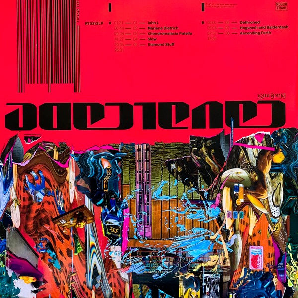 Image of Back Cover of LP - EX/VG - BLACK MIDI, Cavalcade (Rough Trade ; RT0212LP, UK 2021, Gatefold, Sticker, 180 Gram Vinyl), ,  - 4326429E
