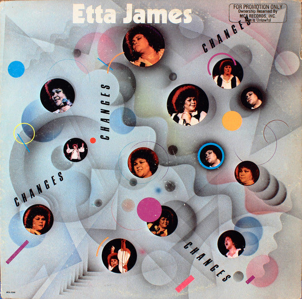 Image of Front Cover of 4224274E: LP - ETTA JAMES, Changes (T-Electric ; MCA-3244, US 1980, Picture Sleeve)   VG/VG+