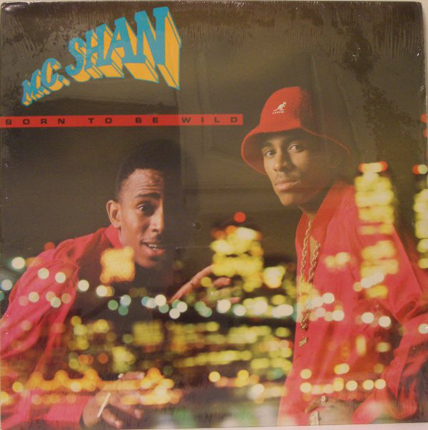 Image of Front Cover of LP - VG/VG - MC SHAN, Born To Be Wild (Cold Chillin';  9 25797-1, US 1988, Inner, SRC Pressing), ,  - 4126012E