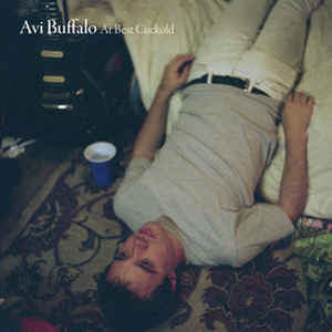 Image of Front Cover of LP - VG+/VG+ - AVI BUFFALO, At Best Cuckold (Sub Pop; SP 1047, US 2014, Insert, Clear Vinyl), ,  - 3716110C
