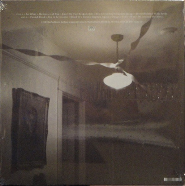 Image of Back Cover of LP - VG+/VG+ - AVI BUFFALO, At Best Cuckold (Sub Pop; SP 1047, US 2014, Insert, Clear Vinyl), ,  - 3716110C