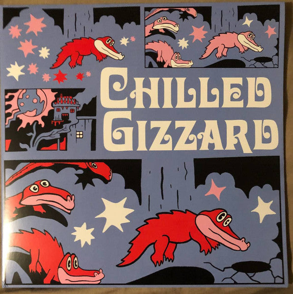 Image of Front Cover of 3614285C: 2xLP - KING GIZZARD AND THE LIZARD WIZARD, Chilled Gizzard (Still Listening Magazine; SL-001LPXX, UK 2021, Blue and White Marbled Vinyl, Limited Edition of 250)   NEW/NEW