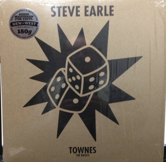Image of Front Cover of LP - EX/VG+ - STEVE EARLE, Townes: The Basics (New West Records ; NW5087, US 2014, Limited Edition), ,  - 3146169S