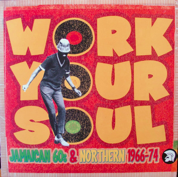 Image of Front Cover of 2xLP - VG/G+ - VARIOUS ARTISTS, Work Your Soul - Jamaican 60s & Northern 1966-74 (Trojan Records; TJDDV069, UK 2003), Lots of surface marks on side B, and several harilines on side C, but plays VG/VG+. Disc 1 in VG+. Sleeve in strong VG.,  - 2746095S
