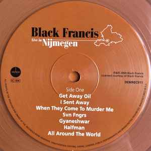 Image of Label Cover of 3245199S: 2xLP - BLACK FRANCIS (PIXIES), Live In Nijmegen (Demon Records ; DEMREC911, UK & Europe 2021 Reissue, 2 Inners, 140g Clear Vinyl) Opened Instore, Still In Stickered Shrinkwrap  EX/EX