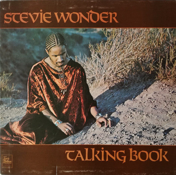 Image of Front Cover of LP - VG/VG - STEVIE WONDER, Talking Book (Tamla Motown; STMA 8007, UK 1973, Gatefold, "The Gramophone Co." rim text), Strong VG, only a handful of hairlines. Sleeve has minor wear creasing. Nice copy.,  - 4326022E