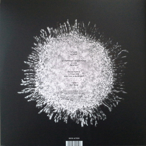 Image of Back Cover of 2xLP - VG/VG - MOGWAI, Atomic (Rock Action Records ; ROCKACT102LP, UK & Europe 2016, Gatefold, 180g ), ,  - 3416542C