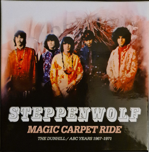 Image of Front Cover of 3314166C: 8xCD - STEPPENWOLF, Magic Carpet Ride (The Dunhill / ABC Years 1967 - 1971) (Esoteric Recordings ; ECLEC82777, UK 2021, Box Set, Booklet +Inner)   VG+/VG+