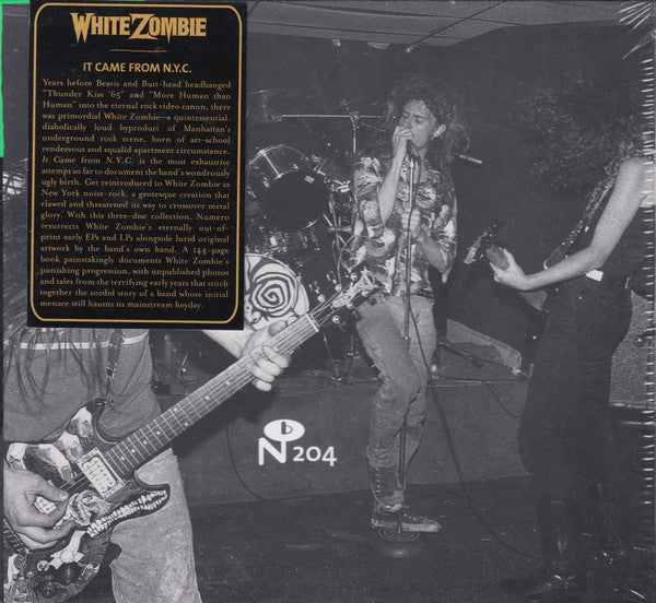 Image of Front Cover of 3xCD - VG+/VG+ - WHITE ZOMBIE, It Came From N.Y.C. (Numero Group ; NUM204, USA & Canada 2016, Book Sleeve), ,  - 3336005E