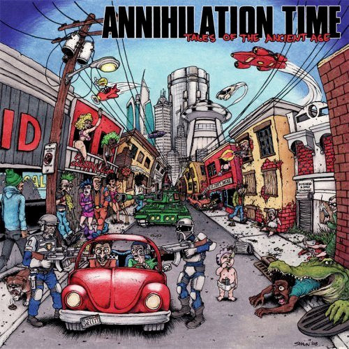 Image of Front Cover of LP - VG+/VG+ - ANNIHILATION TIME, III - Tales Of The Ancient Age (Tee Pee Records ; TPE-086, US 2008, Insert), ,  - 0726446E