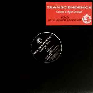 Image of Front Cover of 12" - VG+/VG+ - TRANSCENDENCE, Concepts Of Higher Dimension (Strobe Records ; ST-003, Canada 1991, Stickered Plain Sleeve), Still In Opened Shrinkwrap,  - 2746205S