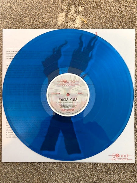 Image of Label Cover of 5223100E: LP - GINGER WILDHEART, Excess Gass (Round Records; RRRLP014, UK 2020, Limited to 500 copies on blue vinyl)   M/M