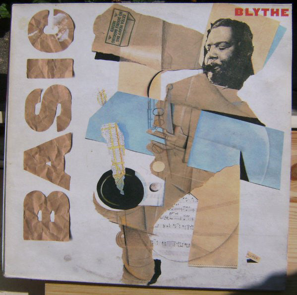 Image of Front Cover of 4614215C: LP - ARTHUR BLYTHE, Basic Blythe (CBS ; CBS 460677 1, Europe 1988) Sticker glue in run-out and some damage on label. Also sticker damage on front of sleeve. Some light discolouration too  VG/VG