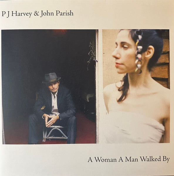 Image of Front Cover of LP - VG+/VG+ - PJ HARVEY & JOHN PARISH, A Woman A Man Walked By (Island Records ; 0725400, Worldwide 2021 Reissue, Inner, 180 Gram Vinyl), ,  - 3246233S