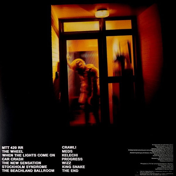 Image of Back Cover of LP - EX/EX - IDLES, Crawler (Partisan Records ; PTKF3014-3, UK, Europe & US 2021, Inner, Numbered Print, Eco-Mix Red Vinyl), ,  - 4126403E