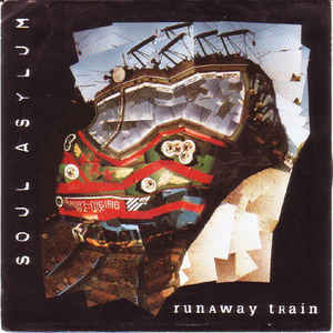 Image of Front Cover of 7" - VG/VG - SOUL ASYLUM, Runaway Train (Columbia Solid Centre; 659390 7, Europe 1993, Picture Sleeve), ,  - 2916357C