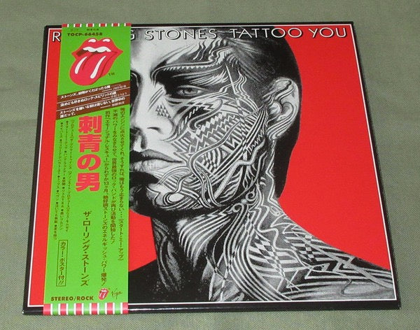 Image of Front Cover of 4953160S: CD - THE ROLLING STONES, Tattoo You (Rolling Stones Records ; TOCP-66458, Japan 2005 Reissue, Promo, CD in LP replica card gatefold sleeve, Insert, Poster, With Obi.)   VG+/VG+