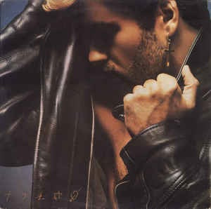 Image of Front Cover of LP - F/G+ - GEORGE MICHAEL, Faith (Epic; EPC 460000 1, UK 1987, Inner & Insert, Faith Below George Michael On Both Labels), Sleeve is a mess - badly sellotaped. Insert crumpled. Many marks on the record.,  - 3026111E