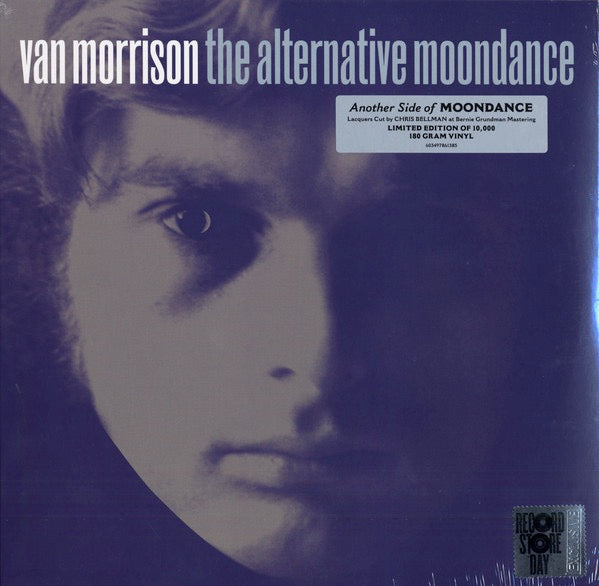 Image of Front Cover of LP - VG/EX - VAN MORRISON, The Alternative Moondance (Warner Bros. Records ; 603497861385 R1 566244, Europe 2018, Record Store Day), Sleeve is creased.,  - 3416545C