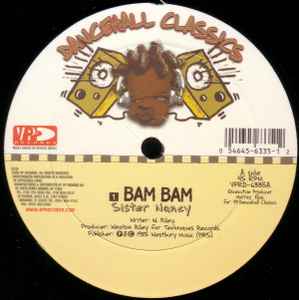 Image of Back Cover of 12" - /VG+ - SISTER NANCY, Bam Bam (VP Records; VPRD-6335, US 2000, Company Sleeve), Generic sleeve,  - 2246073S