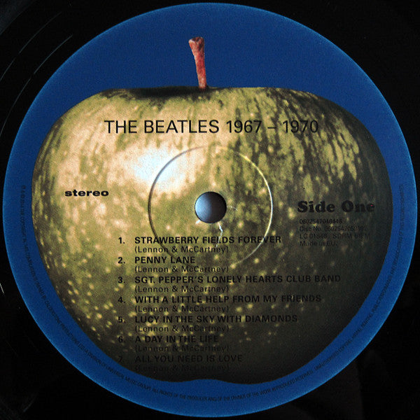 Image of Label Cover of 2xLP - VG+/VG+ - THE BEATLES, 1967-1970 (Apple Records ; 0602547048448, Europe 2014 Reissue, Gatefold, 2 Inners & Insert), Strong VG - light marks,  - 3946075S