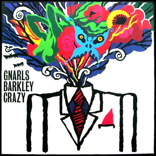 Image of Front Cover of 4614189C: 12" - GNARLS BARKLEY, Crazy / Crazy (Instrumental) (Warner Bros. Records ; WEA401T, UK 2006, Picture Sleeve, Single Sided, Etched) Record very marked and scuffed. Labels have foxing on them. A bumped and worn corner on sleeve, some wear at top edge too  VG/G