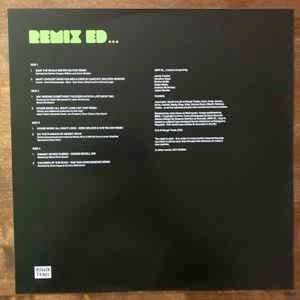 Image of Back Cover of 4714471C: 2xLP - JARV IS..., REMIX ED... (Rough Trade ; RT0267LP, Europe 2021, Gatefold, Insert)   VG+/VG+