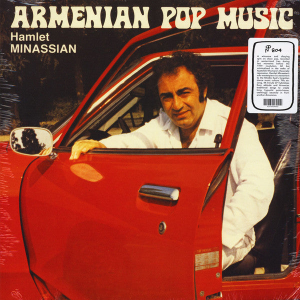 Image of Front Cover of LP - VG+/VG - HAMLET MINASSIAN, Armenian Pop Music (Numero Group ; 804, US 2019 Reissue, Company Inner), Scuffs,  - 4346100S