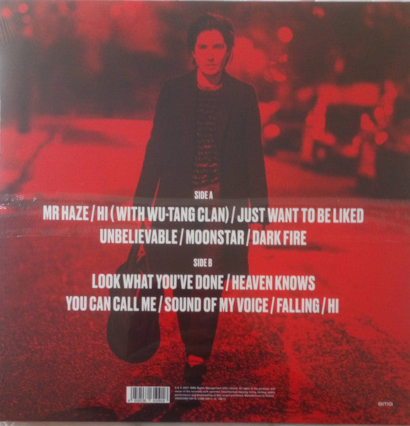Image of Back Cover of LP - EX/EX - TEXAS, Hi (BMG ; 538610911, Europe 2021, Inner, Red Vinyl), ,  - 3226177E