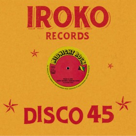 Image of Front Cover of 12" - EX/EX - BARRY BROWN & RANKING TOYAN / JAH THOMAS, Peace & Love / Adapter Chapter (Midnight Rock / Iroko Records; BB100, France 2019 Reissue, Company Sleeve), ,  - 3216108C