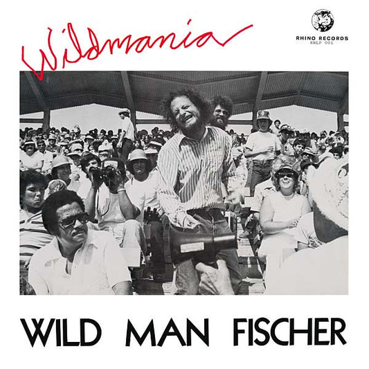Image of Front Cover of 4215340C: LP - WILD MAN FISCHER, Wildmania (Rhino; RNLP001, US 1978)   VG/VG