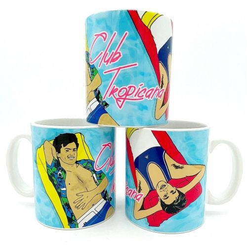 Image of Front Cover of 5114379C: Accessories - WHAM, Club Tropicana Mug (, UK 2022, White Mug With Colour Print)   NEW/NEW