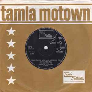 Image of Front Cover of 7" - VG+/EX - THE VELVELETTES, These Things Will Keep Me Loving You / Since You've Been Loving Me (Tamla Motown ; TMG 780, UK 1971 Reissue, Company Sleeve), Some writing on company sleeve.,  - 0756115S
