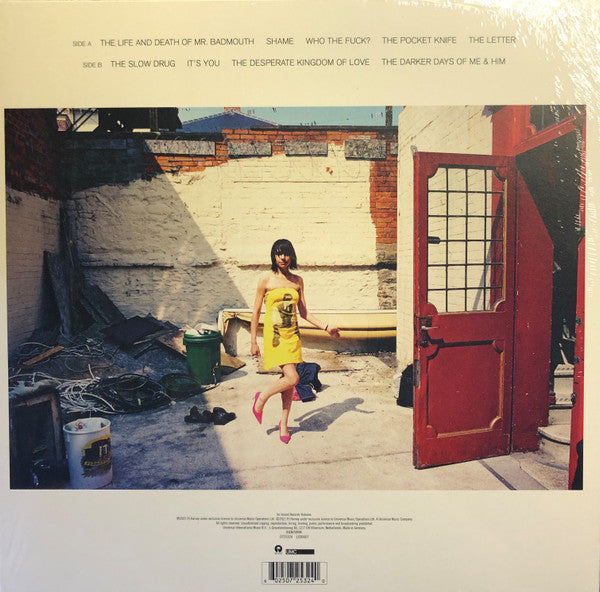 Image of Back Cover of LP - EX/VG - P J HARVEY, Uh Huh Her    Demos (Island; 0725324, Europe 2021, Inner), Strong VG, light marks only. Still in shrinkwrap.,  - 3246244S