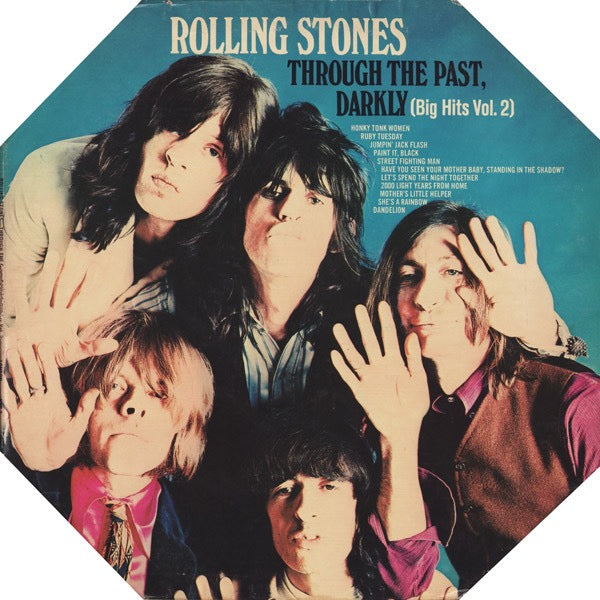 Image of Front Cover of LP - VG/VG - THE ROLLING STONES, Through The Past, Darkly (Big Hits Vol. 2) (London Records; NPS-3, US 1969, Octagonal Gatefold, Inner, Stereo.  Pitman Pressing), ,  - 3016191C