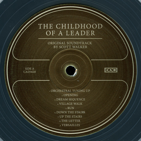 Image of Label Cover of LP - EX/EX - SCOTT WALKER, The Childhood Of A Leader (4AD; CADD3620, UK 2016, Inner, Clear Vinyl), ,    - 3946128S