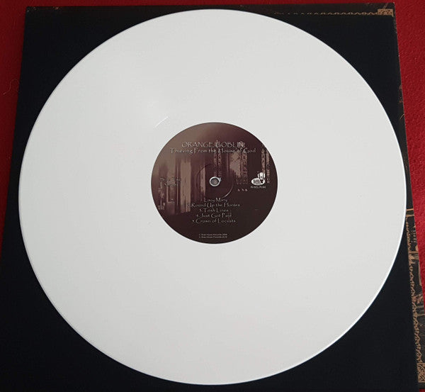 Image of Label of 0914370C: LP - ORANGE GOBLIN, Thieving From The House Of God (Rise Above Records ; RISELP080, UK & Europe 2018 Reissue, Gatefold, Insert, Limited Edition of 500, White Vinyl)   NEW/NEW