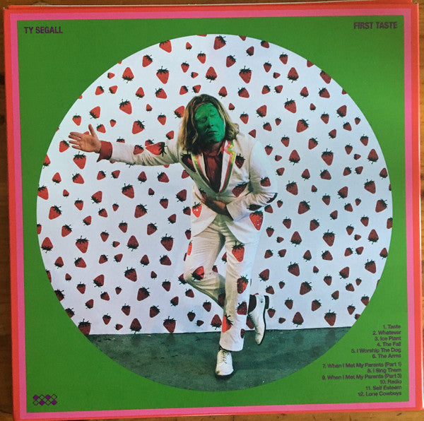 Image of Back Cover of LP - VG/VG+ - TY SEGALL, First Taste (Drag City ; DC738, US 2019, Centre Opening Gatefold, Inner, No Poster), Edge Wear,  - 4246429S