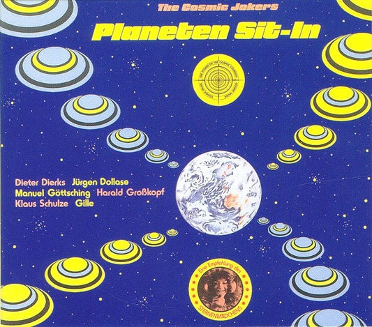 Image of Front Cover of CD - VG/VG+ - THE COSMIC JOKERS, Planeten Sit-In (Spalax Music  ; 14904, France 1995, Digipak), ,  - 0736213E