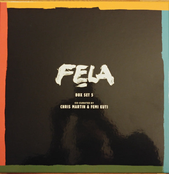 Image of Front Cover of 3844376S: 7xLP - FELA KUTI, Box Set 5 (Knitting Factory Records ; KFR4006-1, US 2021, Box Set, Booklet, Poster) Light Marks On The Box  VG/VG+