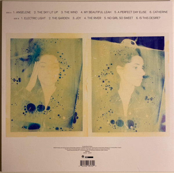 Image of Back Cover of LP - EX/EX - PJ HARVEY, Is This Desire? - Demos (Island Records; 0898530, UK 2021, Inner), ,  - 3246216S