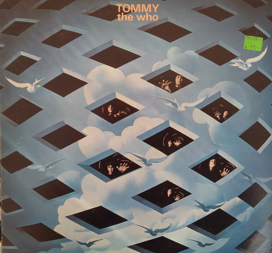 Image of Front Cover of 2xLP - G+/VG+ - THE WHO, Tommy (Track; 2657 002, UK 1973, Triple Gatefold, Booklet), Edge wear and surface rip to sleeve at base of spine.  Some light hairlines. ,  - 0926431E
