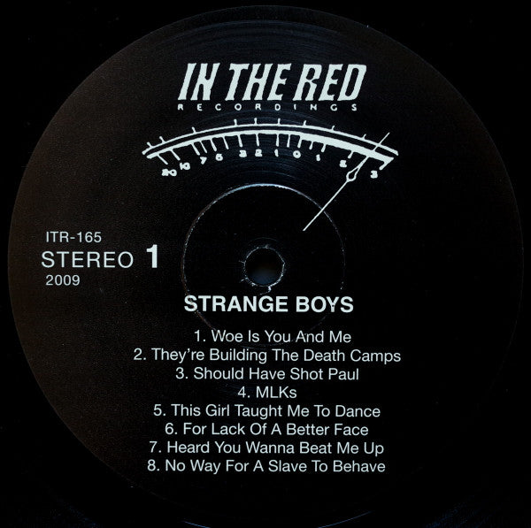 Image of Label Cover of LP - VG+/VG+ - STRANGE BOYS, And Girls Club (In The Red Recordings ; ITR 165, US 2009, Inner), Still In Opened Shrinkwrap With Hype Sticker,  - 1626082E
