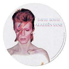 Image of Front Cover of 4814335C: Accessories - DAVID BOWIE, Aladdin Sane Slipmat (,  )   NEW/NEW