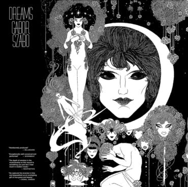Image of Front Cover of LP - NEW/NEW - GABOR SZABO, Dreams (Ebalunga!!! ; EBL-003LP, Austria 2021 Reissue, Gatefold, Clear Vinyl, Ltd Ed. of 700, Bonus Tracks), , The long-awaited reissue of the best ever album of rare Eastern and psychedelic Jazz music by this famous Hungarian guitarist Gabor Szabo, originally released in 1968. Gabor Szabo was one of the most original guitarists to emerge in the 1960s, mixing his Hungarian folk music heritage with a deep love of jazz and crafting a distinctive, largely sel