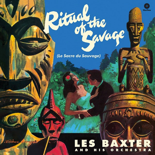 Image of Front Cover of 1314510C: LP - LES BAXTER AND HIS ORCHESTRA, Ritual Of The Savage (Le Sacre Du Sauvage) (WaxTime In Color ; 950697, Europe 2021 Reissue, Yellow Vinyl)   NEW/NEW